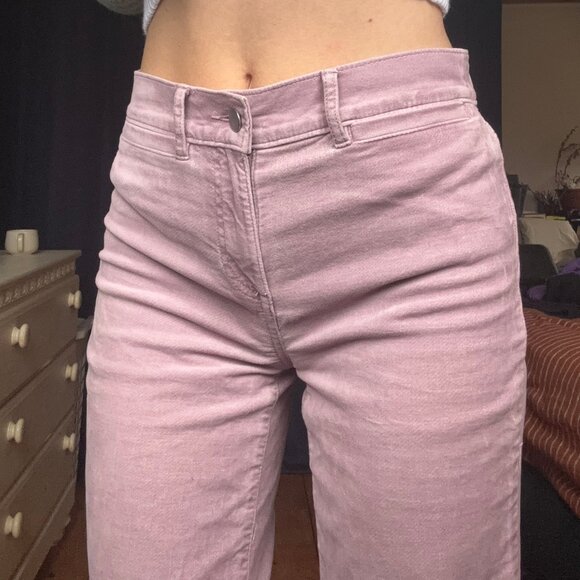 LOFT Women's Wide Leg Pants - Lavender - Picture 3 of 6